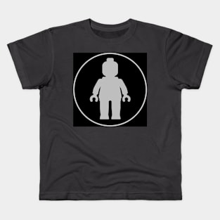 MINIFIG GREY Kids T-Shirt